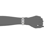 Casio Women'S Ltp1237D-7A Silver-Tone Shell White Dial Watch