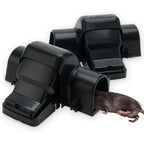 Rat Traps Indoor And Outdoor - Dual-Entry Large Rat Trap Outdoor And Indoor For Home, Garden And Restaurant With 99.9% Trap Rate | Easy To Use Rodent Traps With Safe Hands Free Design - Ucatch