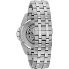 Bulova Men'S Classic Sutton 3-Hand 21-Jewel Automatic Watch, 42 Hour Power Reserve, Skeleton Dial, Luminous Hands, 100M Water Resistant, 43Mm