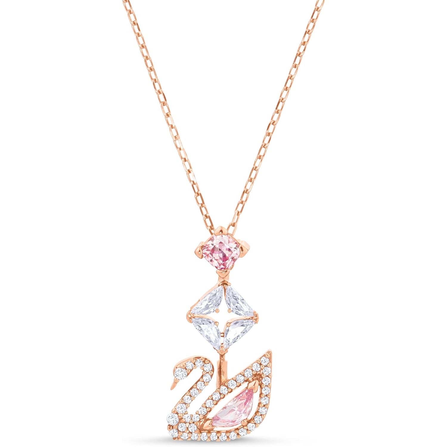 Swarovski Dazzling Swan Jewelry Collection, Blue Crystals, Pink Crystals, Clear Crystals