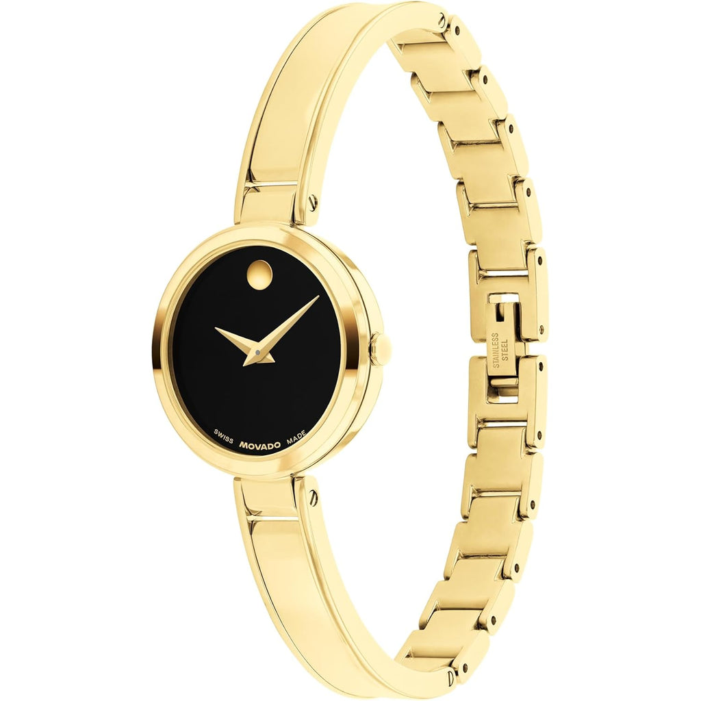 Movado Moda Women'S Bangle Watch - Swiss Quartz, Stainless Steel - Classic, Modern Luxury Fashion Timepiece For Her - 24Mm