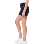 Angels Forever Young Women's 360 Sculpt 5" and 7" Inseam Mid Thigh Denim Shorts, Sizes 6-16