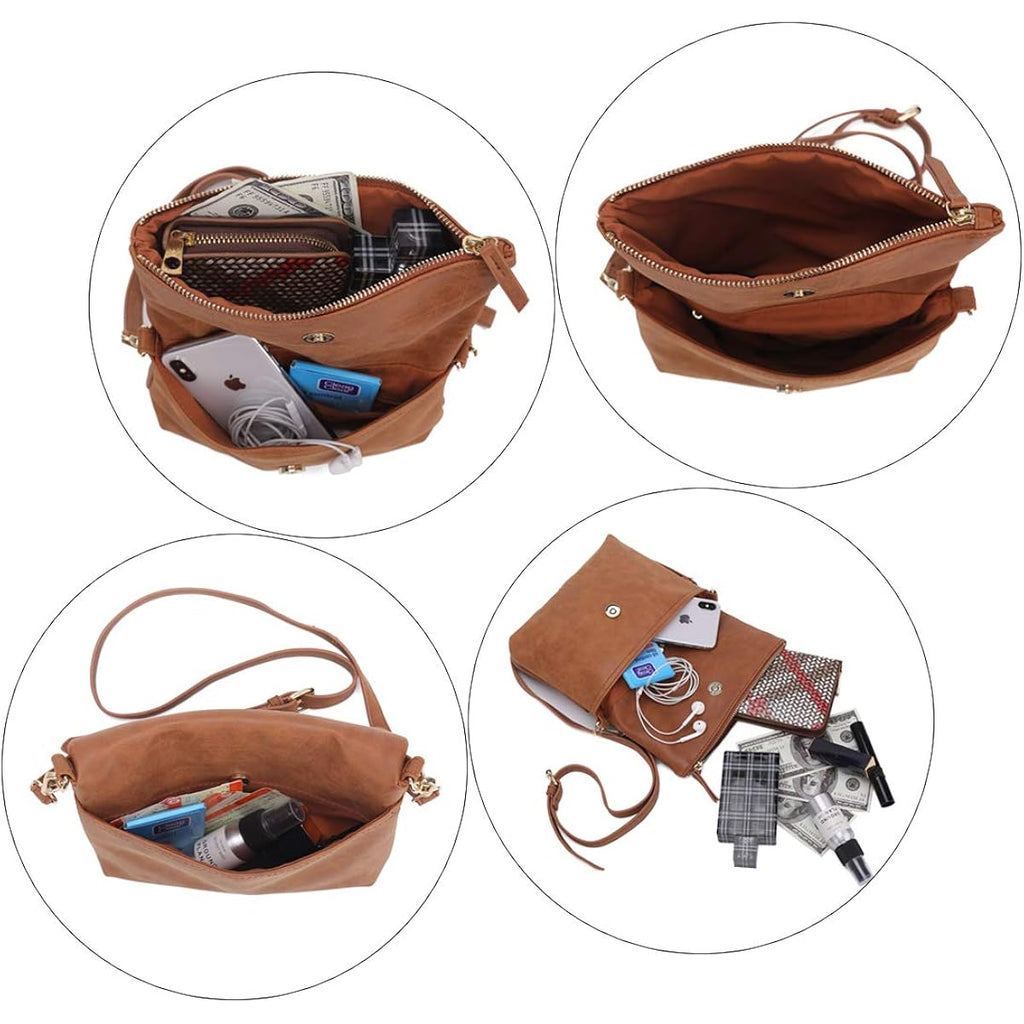 Gladdon Crossbody bags for Women Crossbody Purse Shoulder Bag