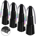 Fly Fans For Tables,Food Indoor Outside,4 Pack Portable Outdoor Picnic Fan,Batteries Powered Table Restaurant, Party, Home,Outdoor Dinner(Black)