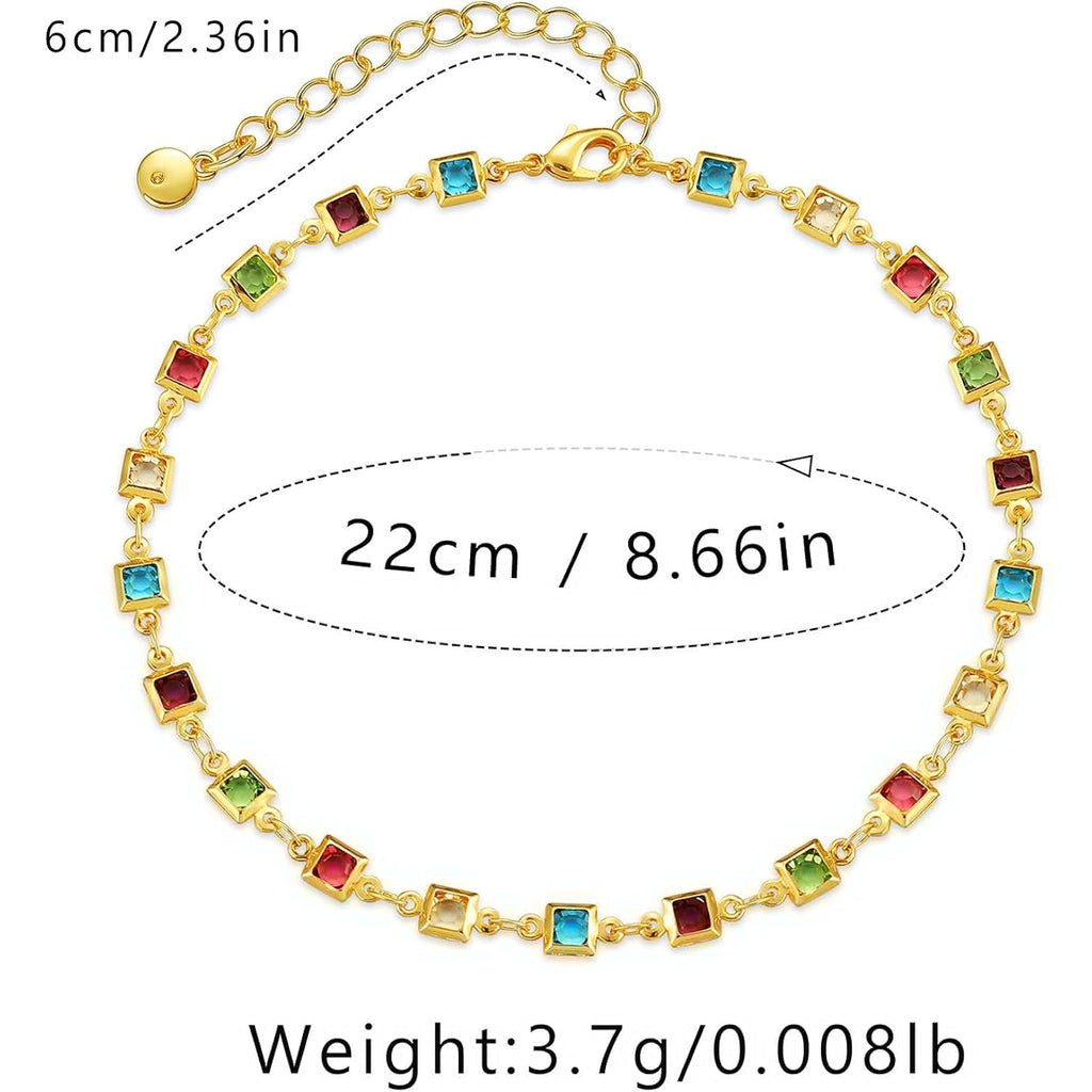 Yumikoo 18k Gold Plated Anklet Ankle Bracelets for Women