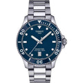 Tissot Unisex Tissot Seastar 1000 40Mm 316L Stainless Steel Case Quartz Watches, Grey, Stainless Steel, 20 (T1204101104100)