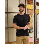 Fresh Clean Threads Men'S Crew Neck T-Shirts – Short Sleeve, Fitted Style, Soft Cotton-Poly Blend, Tag-Free Comfort