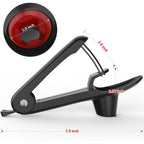Cherry Pitter - Ucmorx Stainless Steel Cherries Pitter Tool Cherries Corer Cherry Remover For Making Cherry Jam With Lock Design(Black)