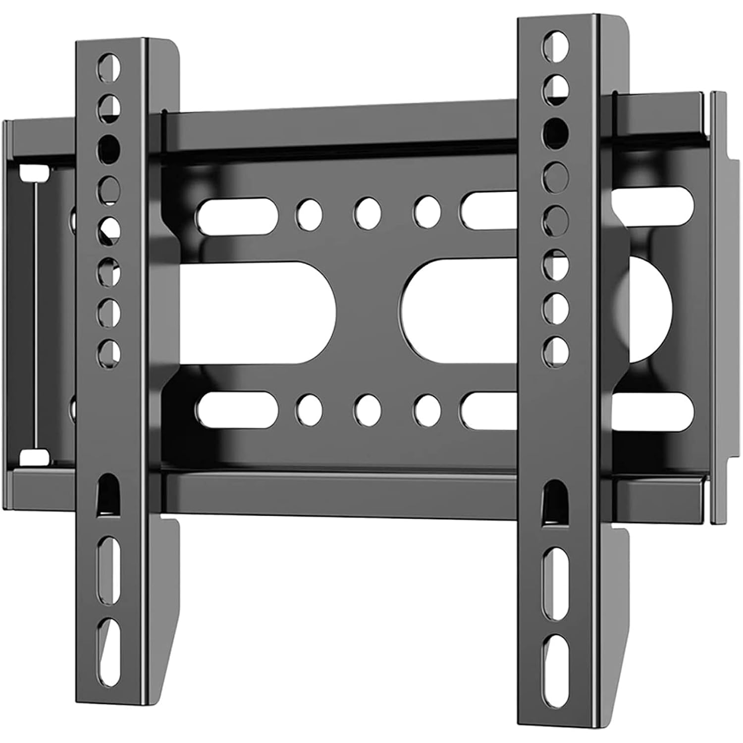 Fixed TV Wall Mount for 14-42" Flat Screen TVs, Small Wall Mount TV Bracket fit 19 24 28 32 35 39 40 inch, VESA Up to 200x200mm 55lbs Max Load, Easy Install Low Profile Monitor Mount Bracket