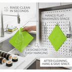 Premium Silicone Sushi Making Kit - Rolling Mat For Beginners And Kids, 8.6 X 7.8 Inch