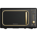 Frigidaire Emw788Retro 0.7 Cu. Ft. Retro Microwave, Black-Gold