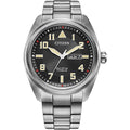 Citizen Men'S Eco-Drive Weekender Garrison Field Watch In Super Titanium