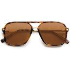 SOJOS Sunglasses for Women & Men, Square, Retro, Polarized Lens, Trendy Aviator, 90s Shades