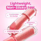 Peripera Mood Glowy Tint, Watery Glow Finish, Buildable Fresh Color, Lightweight, Long-Lasting, Non-Sticky, Korean Lip Tint (09 ROSE IN MIND)