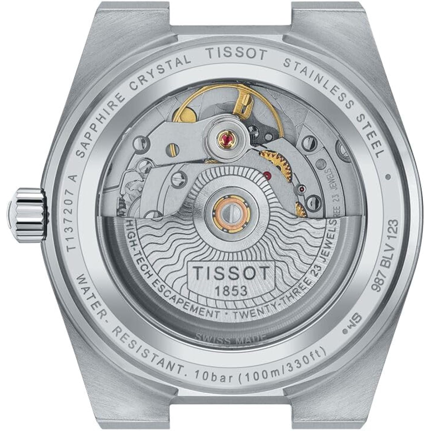 Tissot Prx Powermatic 80 35Mm, Swiss Automatic Watch For Men & Women, Stainless Steel, T1372071135100