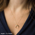 Turandoss Gold Layered Necklaces for Women - 14K Gold Plated Handmade Multilayer Bar Pearls Coin Disc Moon Butterfly Medallion Adjustable Dainty Layered Choker Necklaces for Women Jewelry