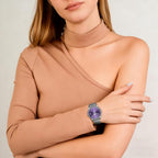 LN LENQIN Ladies Watches Womens Watch Stainless Steel Analog Quartz Watches for Women Waterproof Easy Reader Women's Wrist Watch with Date Expansion Band