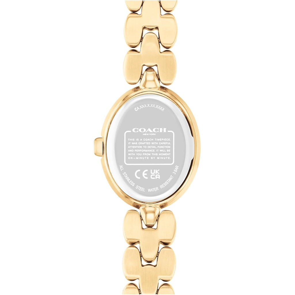 Coach Women'S Sammy 2H Quartz Bracelet Watch, 22.5Mm Petite Oval Case, Premium Fashion, Everyday Wear - Gift For Her