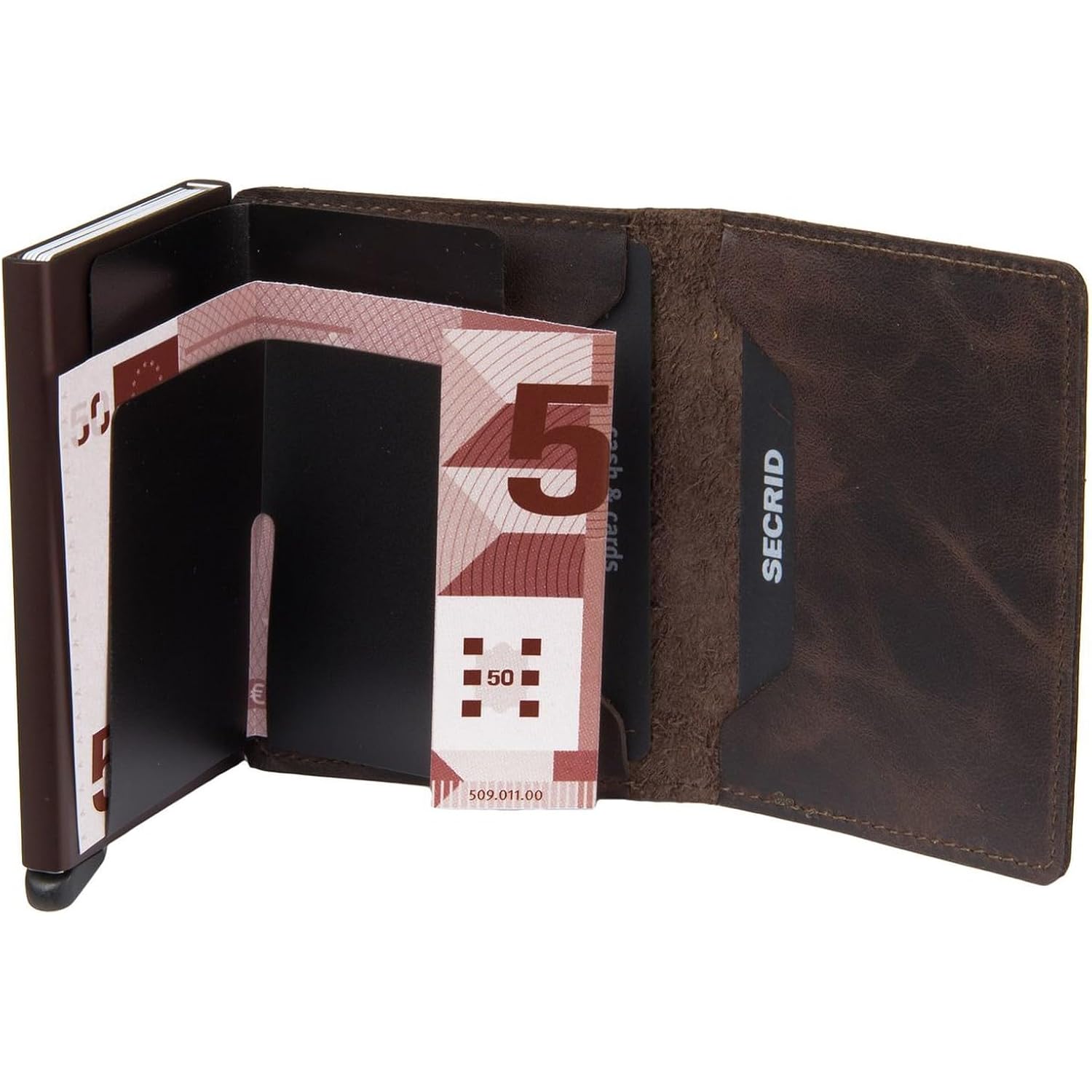 Secrid Slim Wallet Original Leather With Rfid Safe Card Case