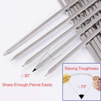 Metal Skewer For Grilling,Kabob Skewer,Flat Bbq Barbecue Skewer,Grilling Skewers Set,Reusable Bbq (14" Skewer(16 Pack))