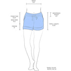 Womens Soft Sweat Shorts High Waisted Drawstring Lounge Shorts with Pockets