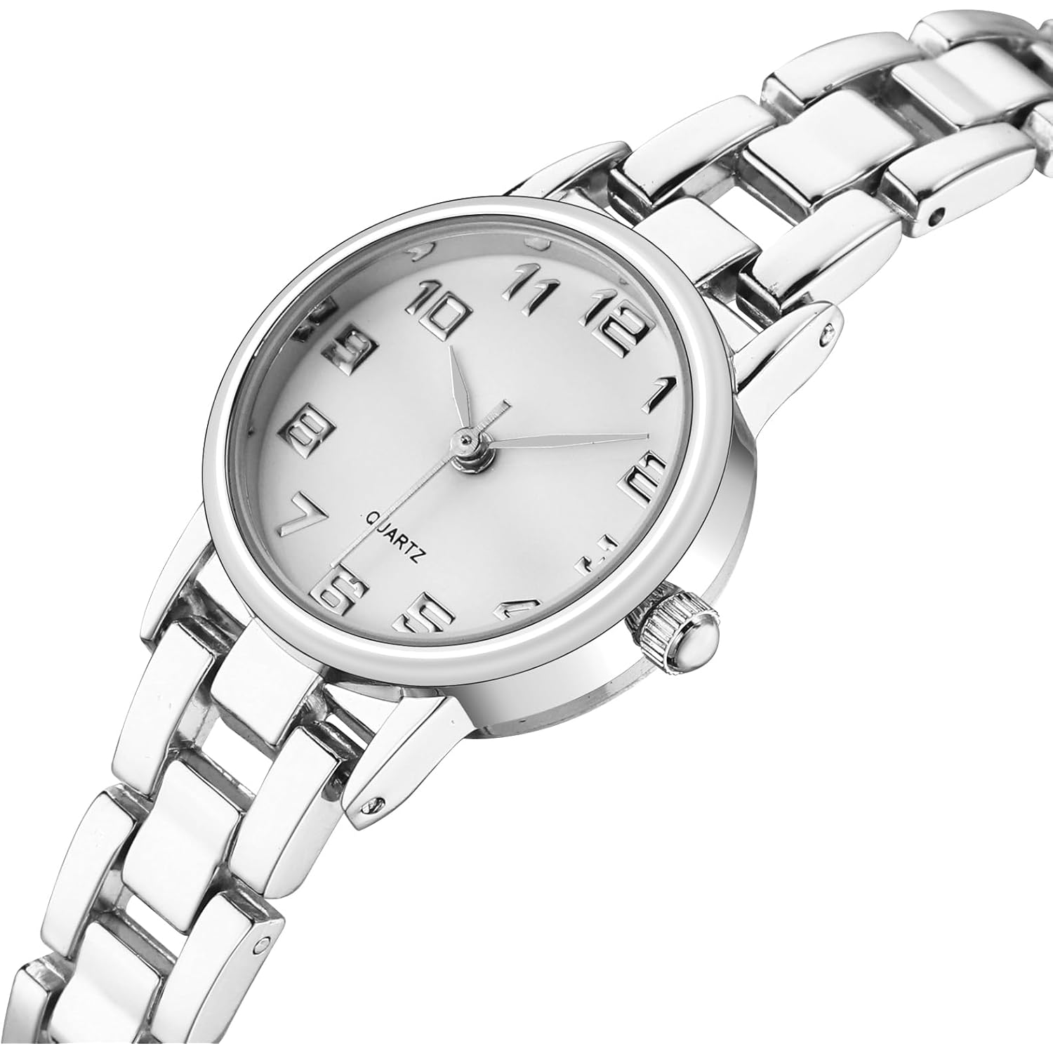 TWOPTION Womens Waterproof Wrist Watch,Women's Small Thin Analog Bracelet Quartz Watch Dainty Christmas Gifts