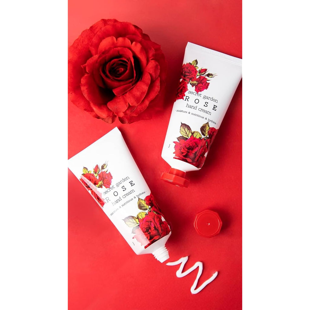 Jigott Secret Garden Moisture Hand Cream 100ml/3.38fl.oz (Rose)