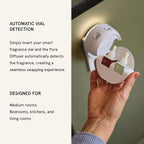 Pura Smart Home Scent Refill - Long-Lasting Premium Fragrance Per Refill - Clean Diffuser Fragrance For Home, Office & Apartment - 2 Pack, Linens & Surf