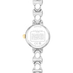 Coach Iris Women’S Quartz Analog Watch - Bracelet With Signature Design, Classic Round Case, Modern Minimalist Timepiece - Gift For Her 22.5M