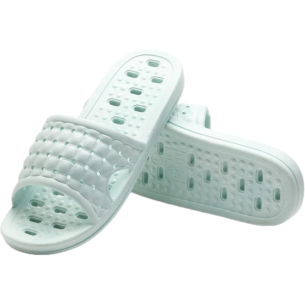 Cozyarea Shower Shoes Quick Dry Non-Slip Bathroom Slippers For Men Women Dorm Home Slides