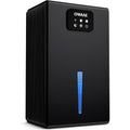 Dehumidifier, 1000 Sq.Ft Quiet Dehumidifiers For Home Bedroom Basement Bathroom With 95Oz Water Tank, Sleep Mode Auto Shut-Off 7 Colors Led Light, Black