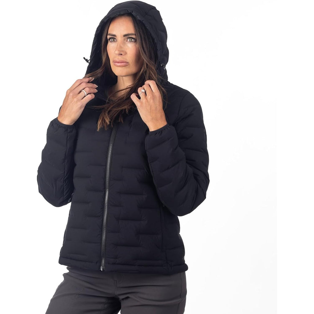 Klim Women'S Luna Stretch Down Hooded Jacket