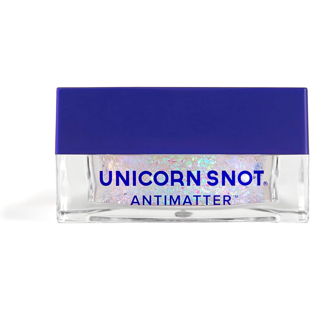 Unicorn Snot Antimatter Color-Shifting Glitter Paste – Plastic-Free Iridescent Body Glitter, Vegan & Cruelty-Free, Sweat-Proof Face & Body Paint, 0.5 Oz – Fluid (Purple To Blue)