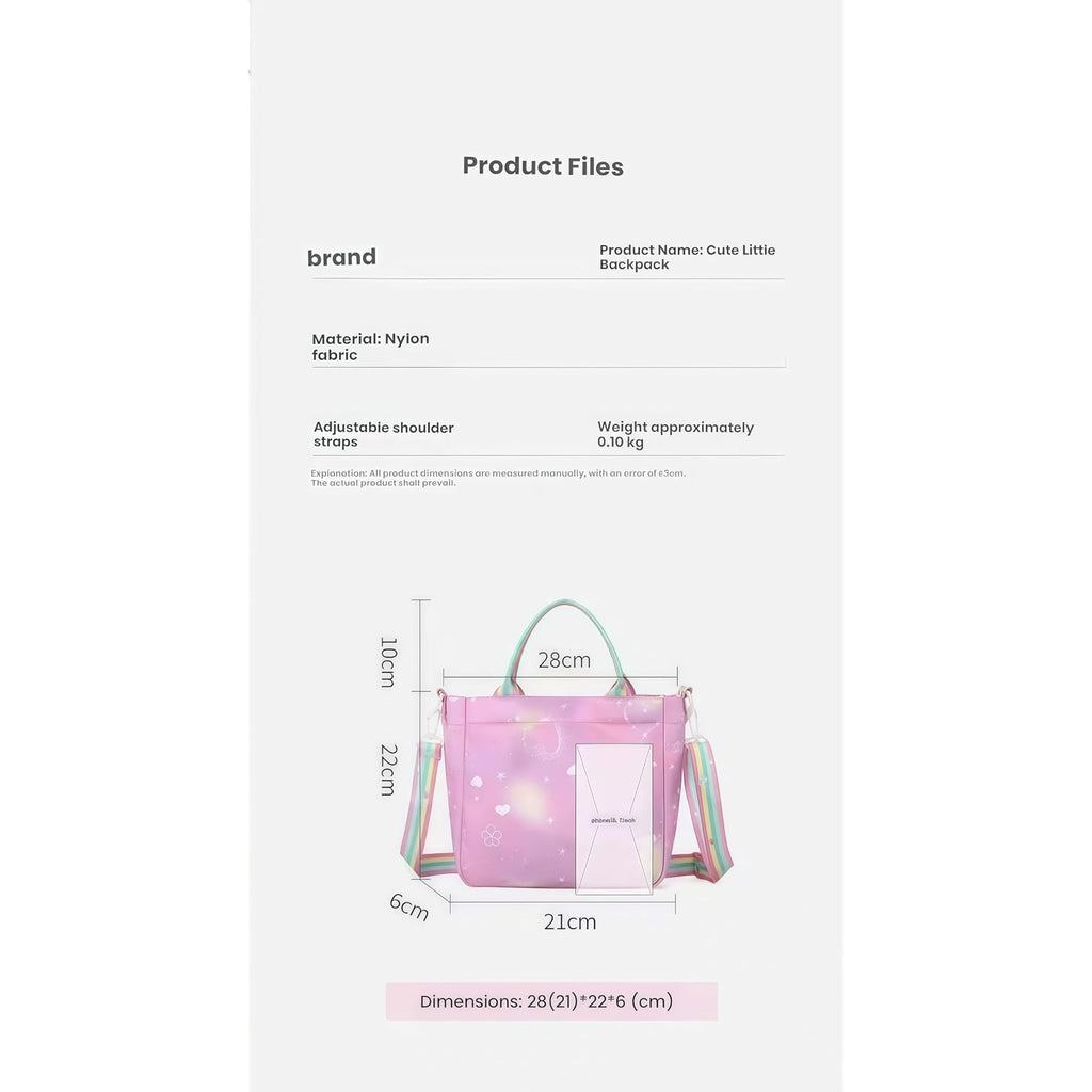 For Demon Hunters Crossbody Bag, For Korean Idol,Also A Shoulder Bag, Features A Cartoon Pattern Design. (Purple)