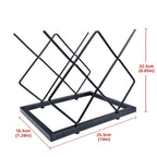 Mcsapil Small Wine Racks Countertop(5 Bottle Capacity),Metal Wine Bottle Holder Modern Black For Home Kitchen Bar,Tabletop Wine Rack For Cabinet, Pantry, Wine Bottle Storage
