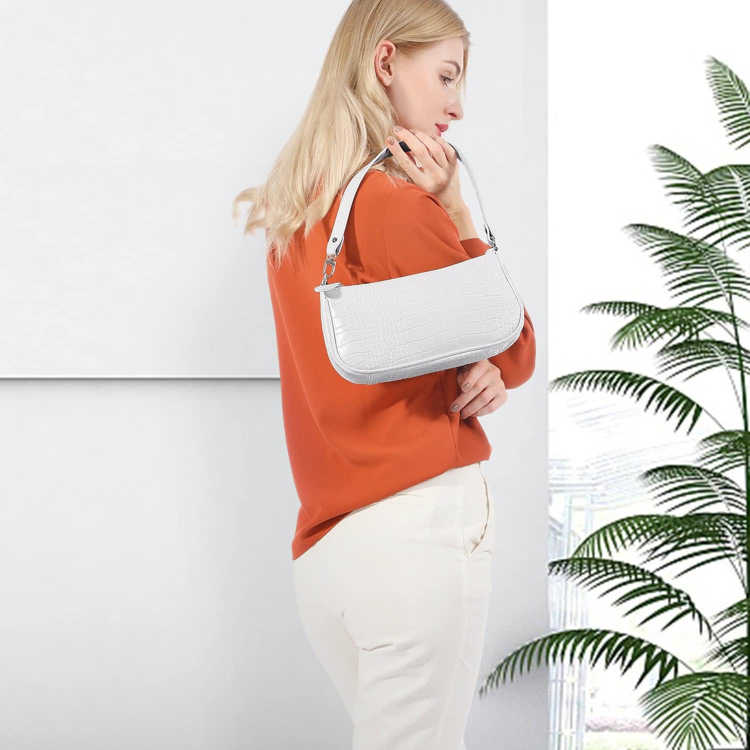 Small Purse For Women, Retro Classic Tote Handbag Shoulder Bags Clutch Purse