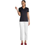 Lands' End Women'S American-Grown Supima Cotton Polo Shirt
