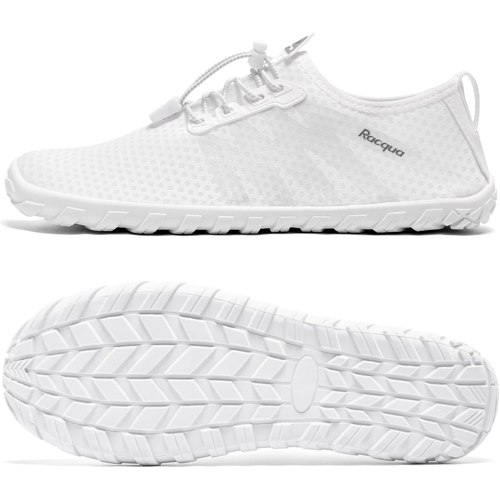 Racqua Water Shoes Womens Mens Quick Dry Barefoot Shoes Swim Lightweight Surf Beach Pool Aqua Shoes