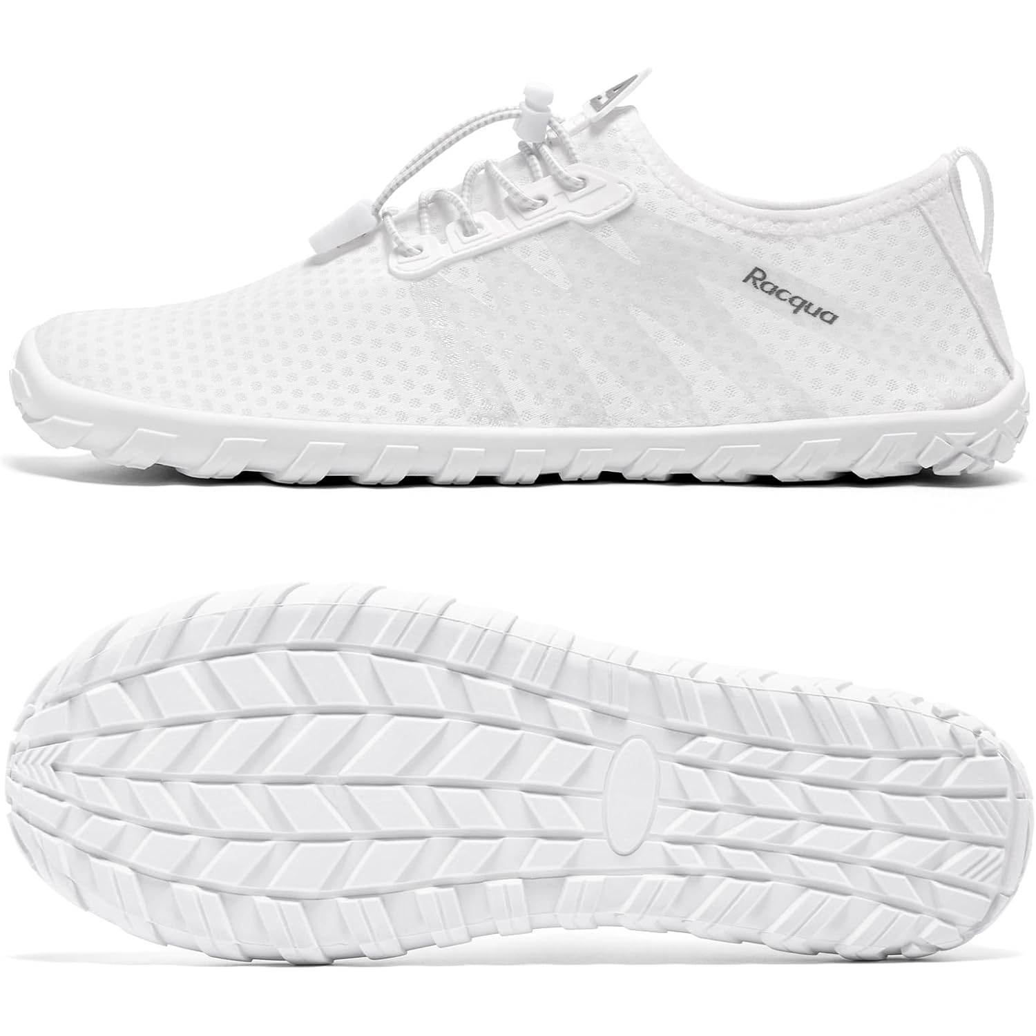 Racqua Water Shoes Womens Mens Quick Dry Barefoot Shoes Swim Lightweight Surf Beach Pool Aqua Shoes