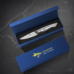 MAD SHARK Paring Knife 3.5 inch Paring Knives, Small Kitchen Knife, Ultra Sharp German Stainless Steel Vegetable Knives, Ergonomic Handle Design, Unique Gift for Men/Women