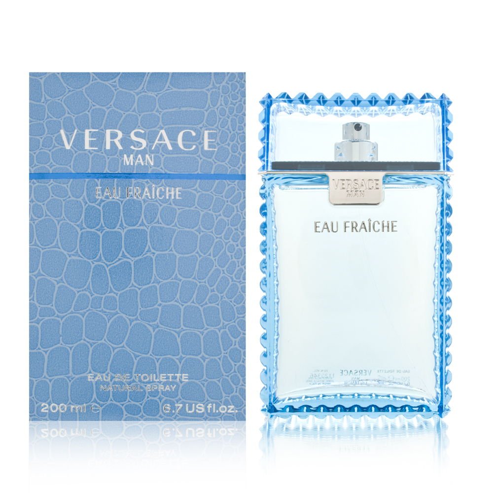 Versace Man Eau Fraiche By Versace For Men 6.7 Oz Eau De Toilette Spray