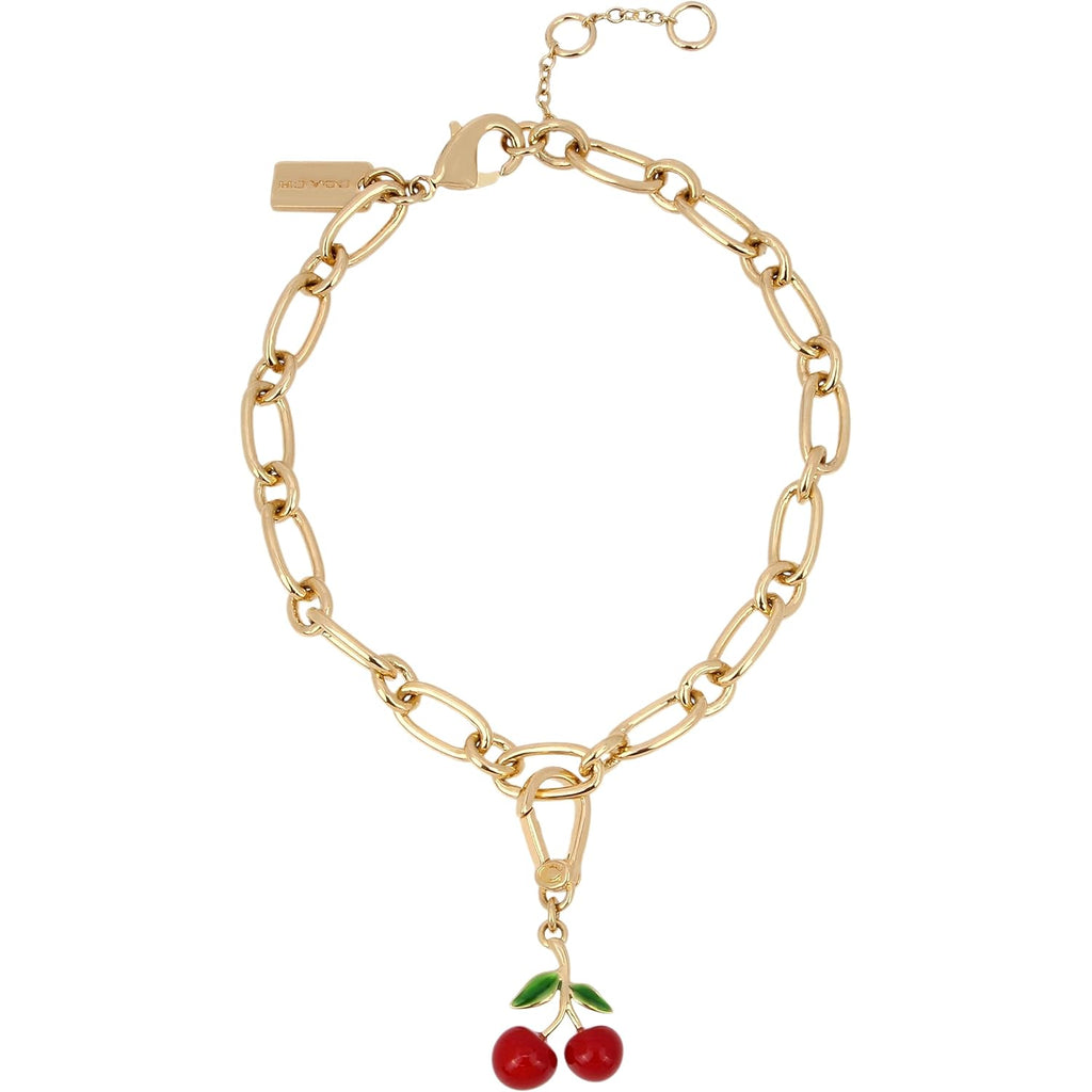 COACH Collectible Cherry Charm Gold One Size