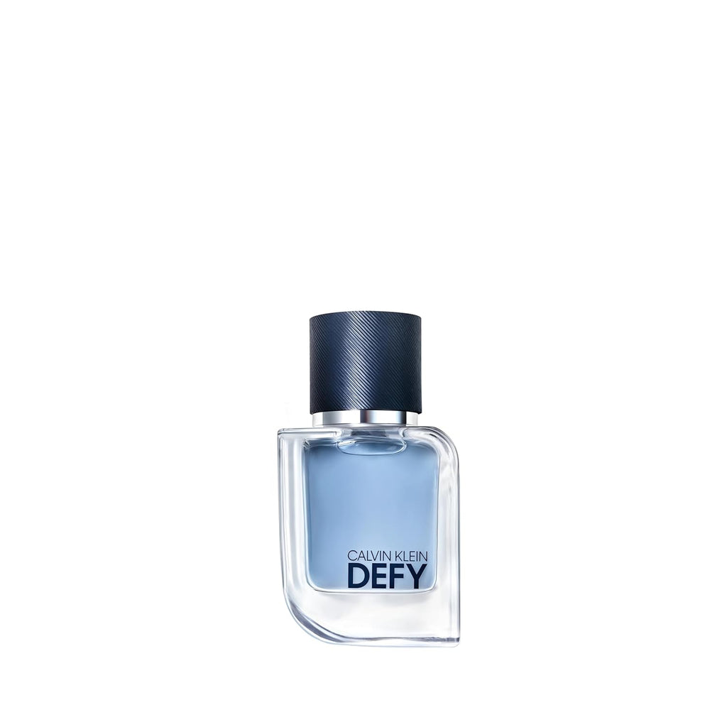Calvin Klein Defy Eau de Toilette – Woody Men's Cologne – With Notes of Bergamot Oil, Lavender Absolute & Vetiver Oil – Long Lasting Fragrance