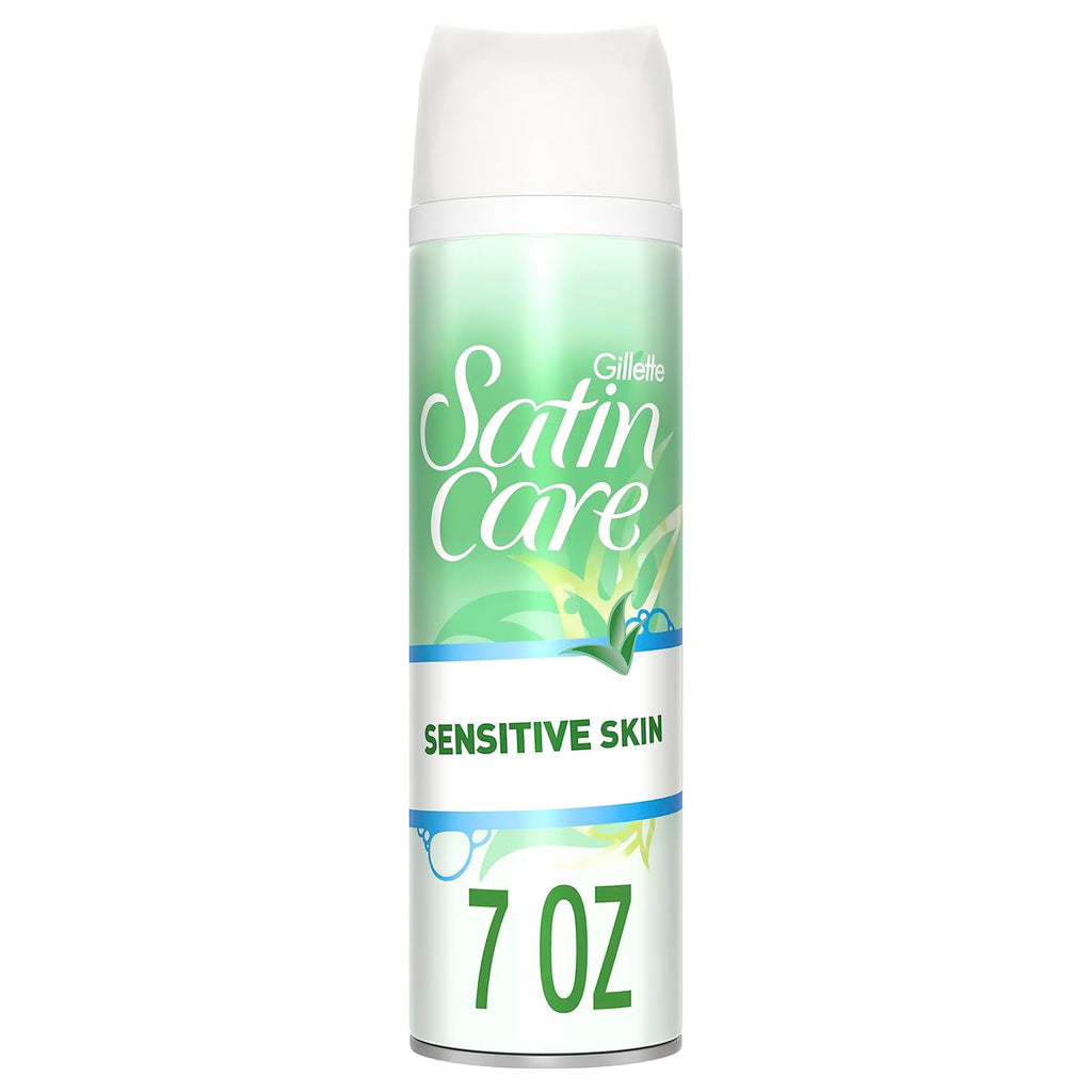 Gillette Satin Care Shaving Gel Sensitive, 7 oz