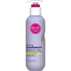 eos Cashmere Shave Oil – Vanilla Cashmere, Moisturizing Shave Oil with Shea Butter & Glycerin, Helps Prevents Irritation & Razor Burn, Vegan, 6 fl oz
