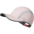GADIEMKENSD Reflective Folding Outdoor Hat Unstructured Design UPF 50+ Sun Protection Sport Hats for Womens and Mens Light Pink