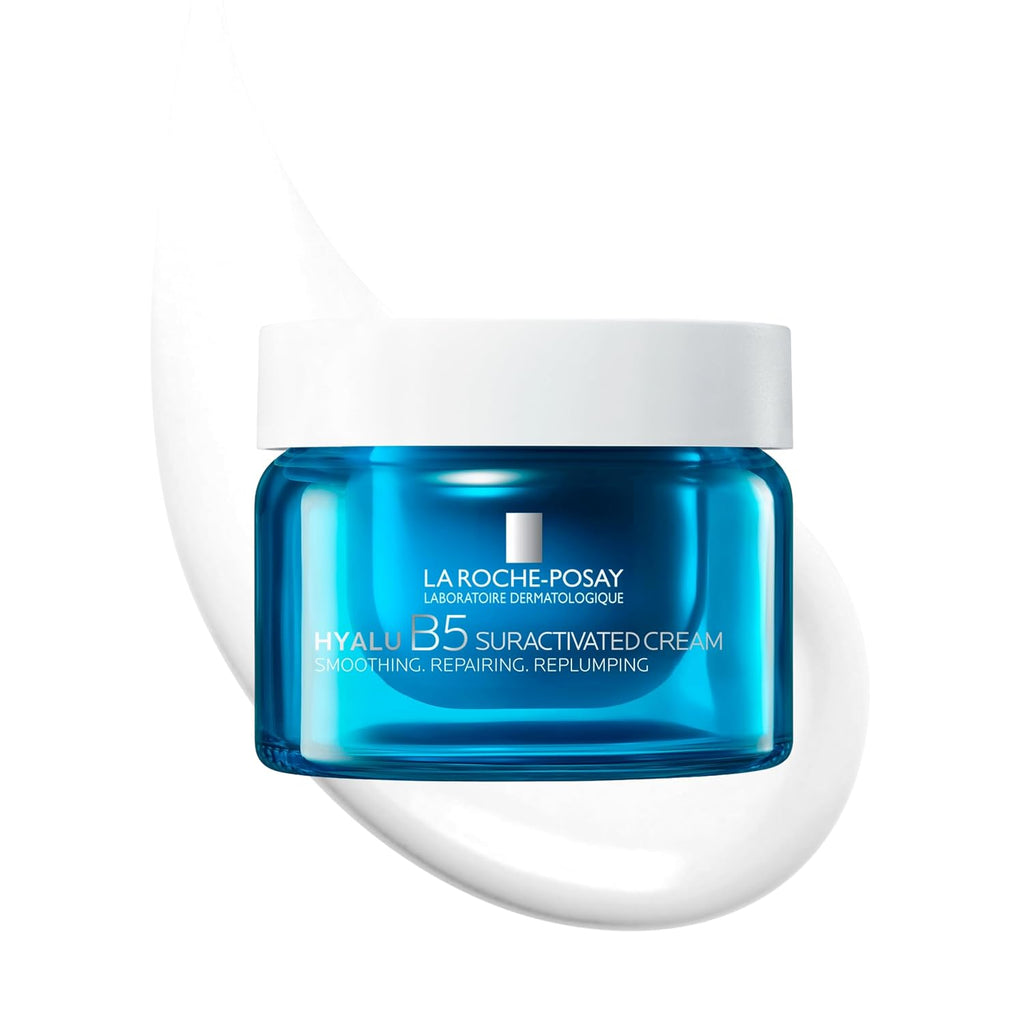 La Roche-Posay Hyalu B5 Suractivated Anti-Aging Face & Neck Cream, Firming Face Moisturizer With 3 Types Of Hyaluronic Acid For All Skin Types, 72Hr Hydration + Anti-Wrinkle, 1.7 Fl Oz