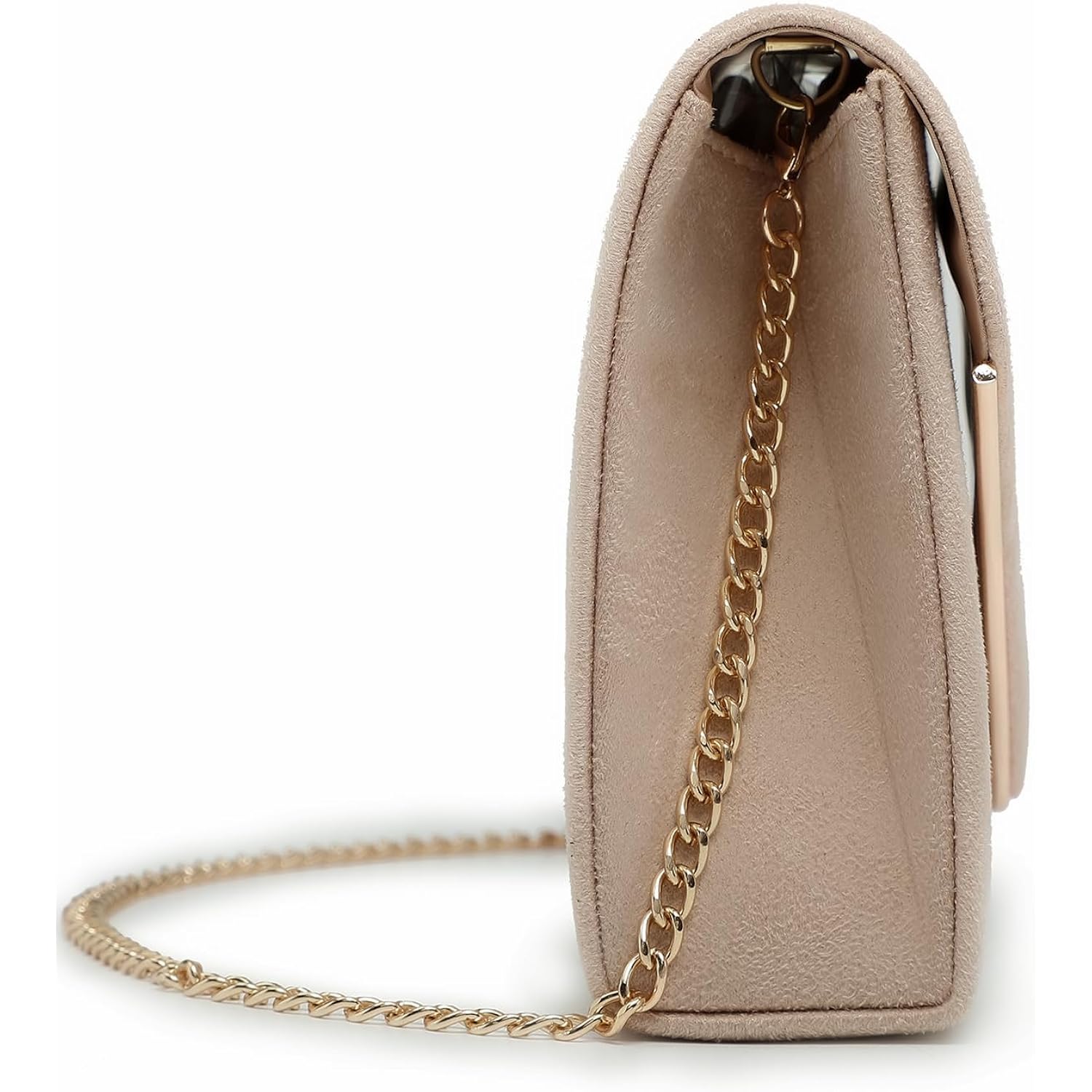 Dasein Women Faux Suede Evening Clutch Bags Formal Party Clutches Wedding Purses Cocktail Prom Clutches