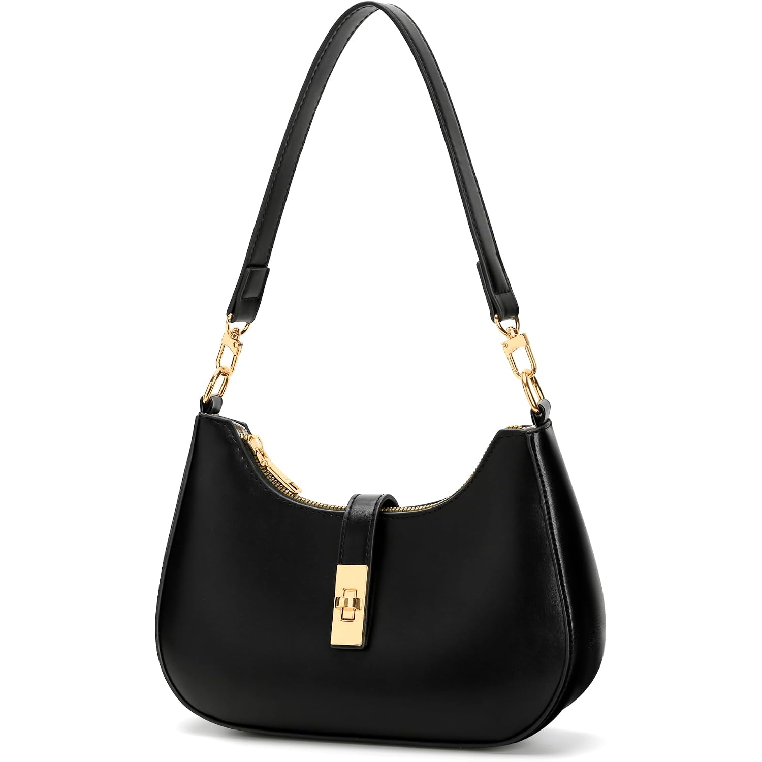 Kkxiu Shoulder Bag For Women Cute Hobo Handbag And Vegan Leather Retro Small Clutch Purse With Zipper