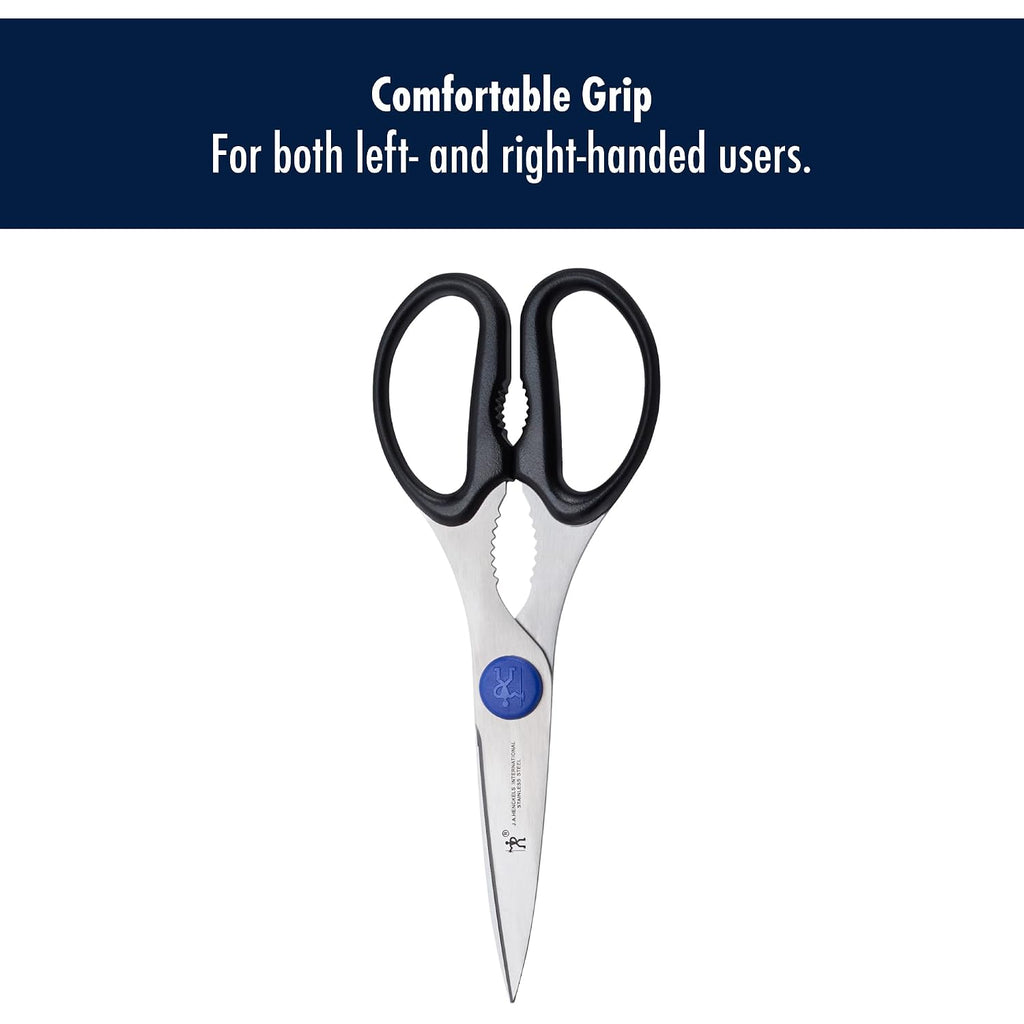 Henckels Kitchen Scissors, Micro Serrated Blade Edge, Stainless Steel
